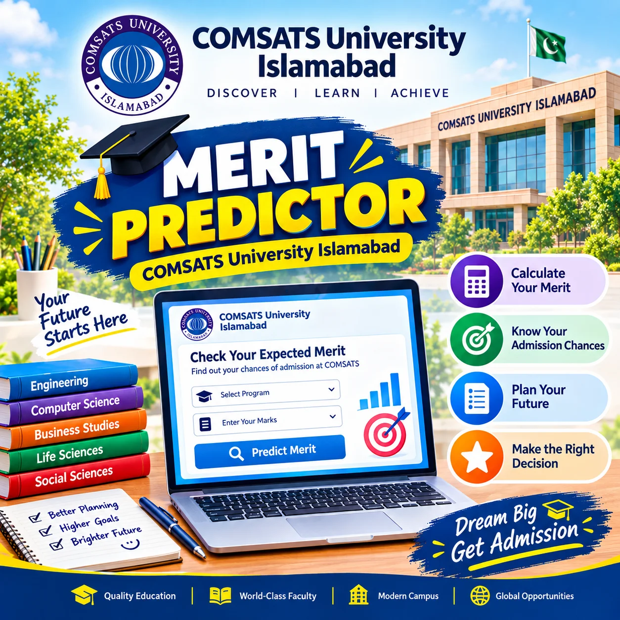 COMSATS merit predictor