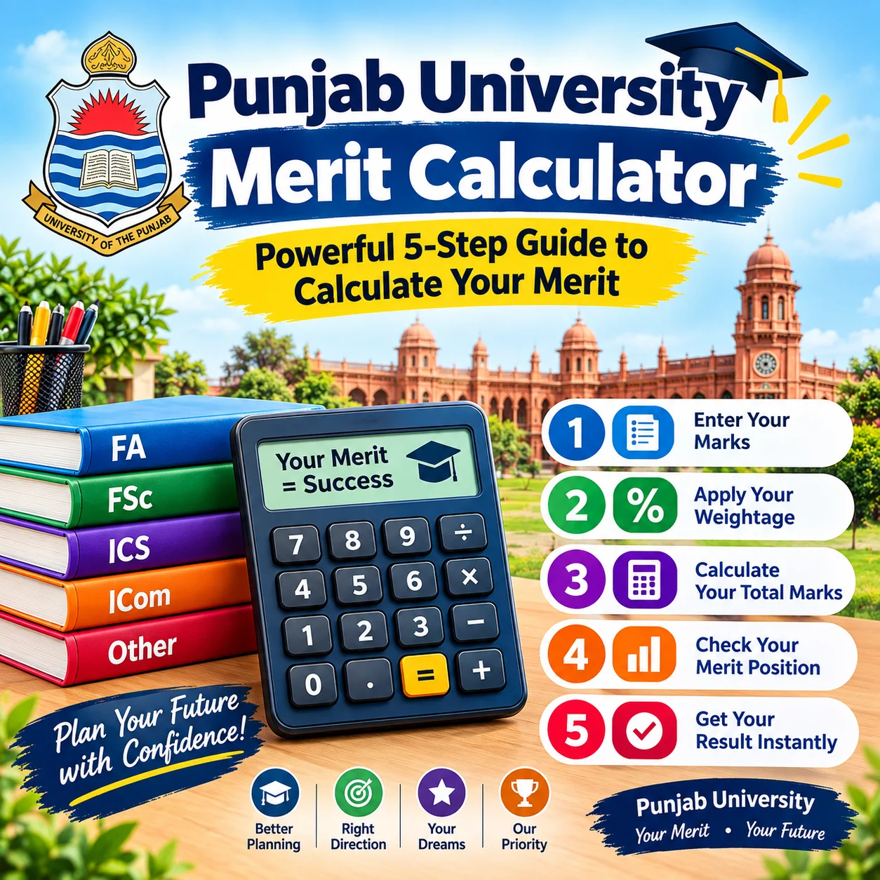 Punjab University Merit Calculator