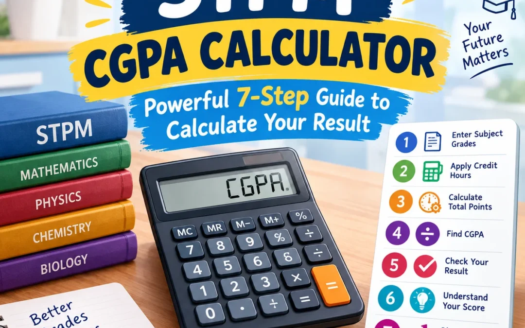 STPM CGPA Calculator : Powerful 7-Step Guide to Calculate Your Result