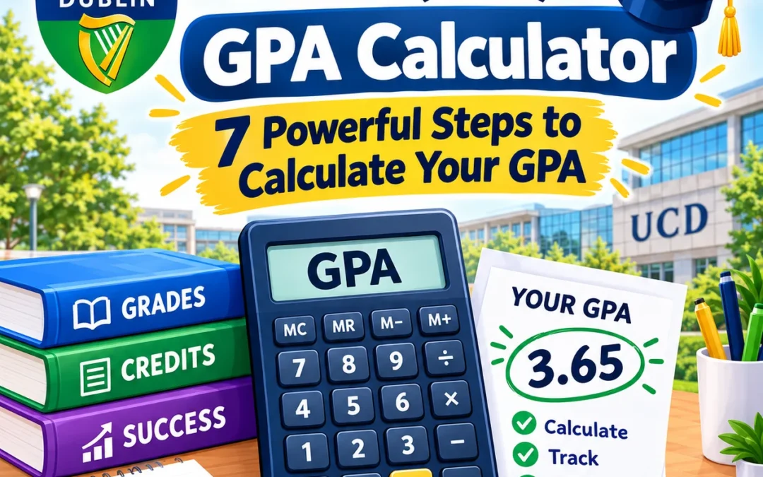 University College Dublin (UCD) GPA Calculator: 7 Powerful Steps to Calculate Your GPA