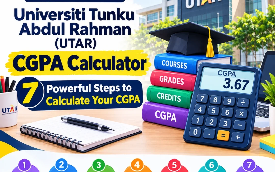 Universiti Tunku Abdul Rahman (UTAR) CGPA Calculator: 7 Powerful Steps to Calculate Your CGPA