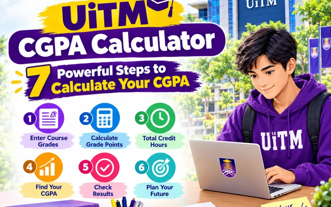 Universiti Teknologi MARA (UiTM) CGPA Calculator: 7 Powerful Steps to Calculate Your CGPA