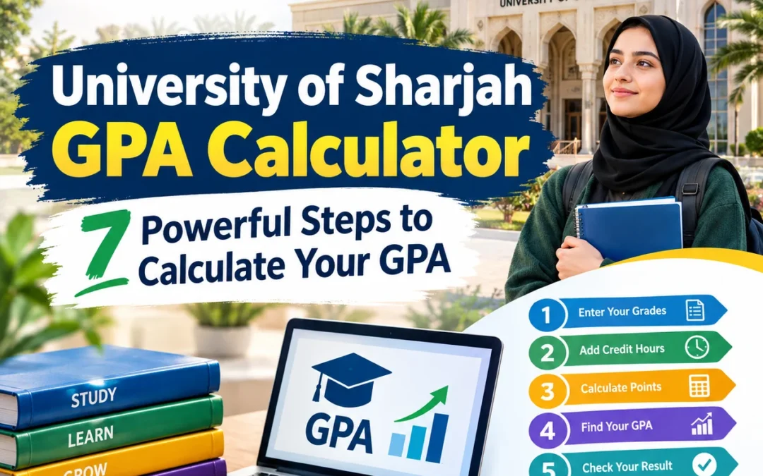 University of Sharjah GPA Calculator: 7 Powerful Steps to Calculate Your GPA
