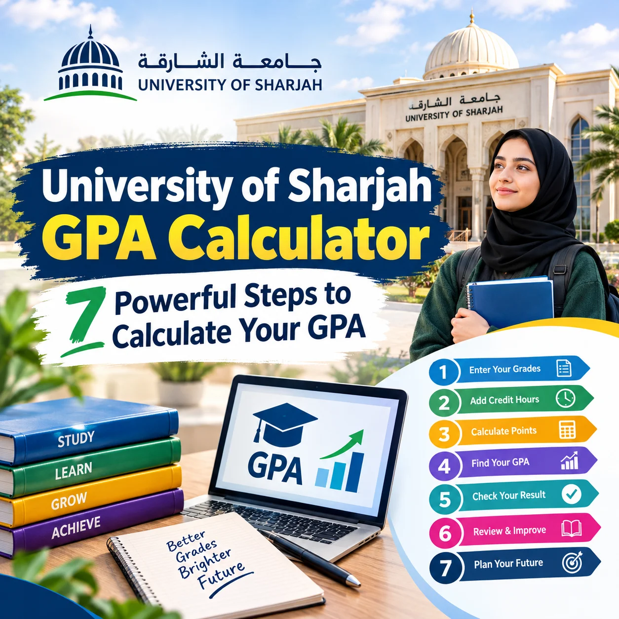 University of Sharjah GPA Calculator University of Sharjah GPA Calculator