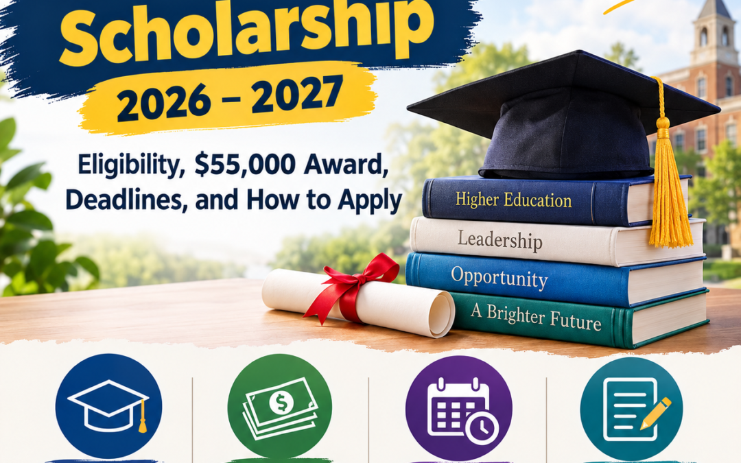 Jack Kent Cooke Scholarship 2026–2027: Eligibility, $55,000 Award, Deadlines, and How to Apply