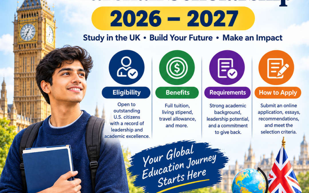 Marshall Scholarship 2026–2027: Eligibility, Benefits, Requirements, and How to Apply