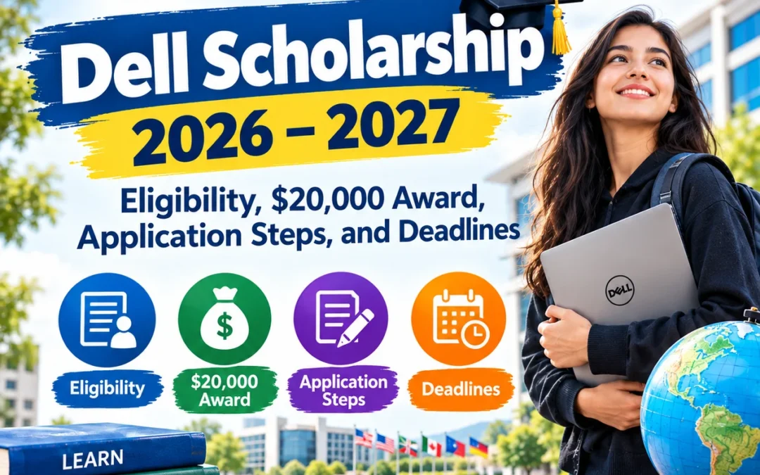 Dell Scholarship 2026–2027: Eligibility, $20,000 Award, Application Steps, and Deadlines